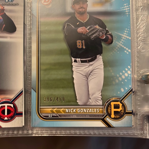 Binder with approx 40 card pages filled front in back at 18 cards per page - Picture 11 of 16